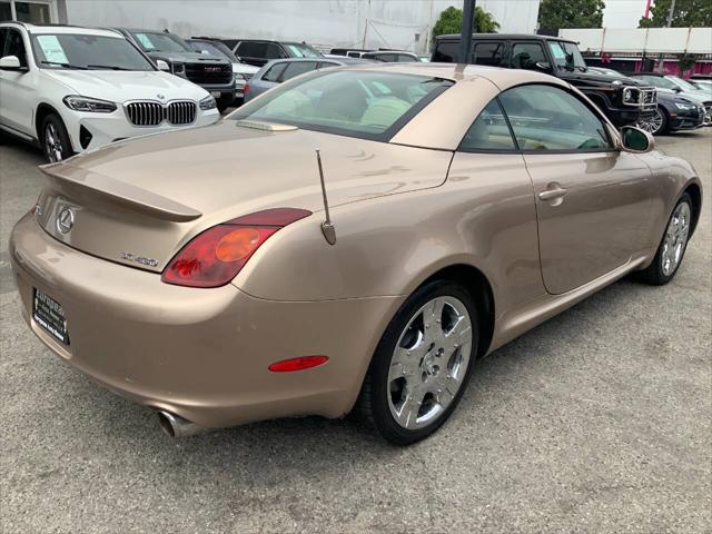 2002 Lexus SC 430 Base 2dr Convertible