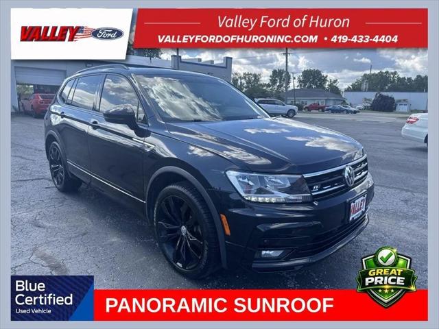 2021 Volkswagen Tiguan 2.0T SE R-Line Black for sale in Huron, OH