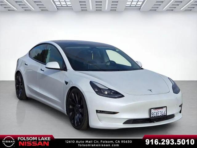 2021 Tesla Model 3 Performance Dual Motor All-Wheel Drive for sale in Folsom, CA