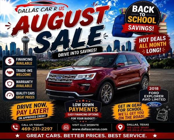2018 Ford Explorer Limited for sale in Dallas, TX