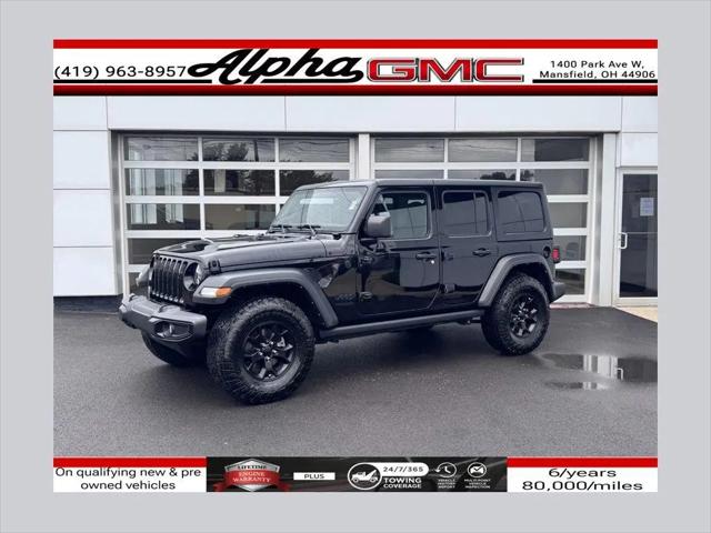 2022 Jeep Wrangler Unlimited Willys 4x4 for sale in Ontario, OH