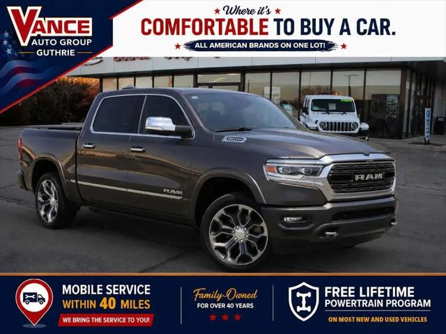 2020 Ram 1500 Limited Crew Cab 4x4 5'7" Box for sale in Guthrie, OK