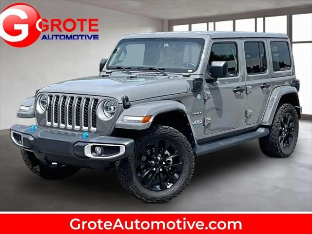 2022 Jeep Wrangler 4xe Unlimited Sahara 4x4 for sale in Elkhart, IN