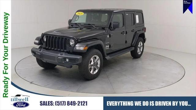 2021 Jeep Wrangler Unlimited Sahara for sale in Hillsdale, MI