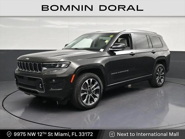 2021 Jeep Grand Cherokee Overland for sale in Miami, FL
