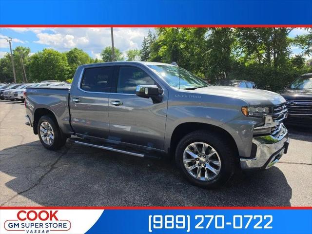 2020 Chevrolet Silverado 1500 4WD Crew Cab Short Bed LTZ for sale in Vassar, MI