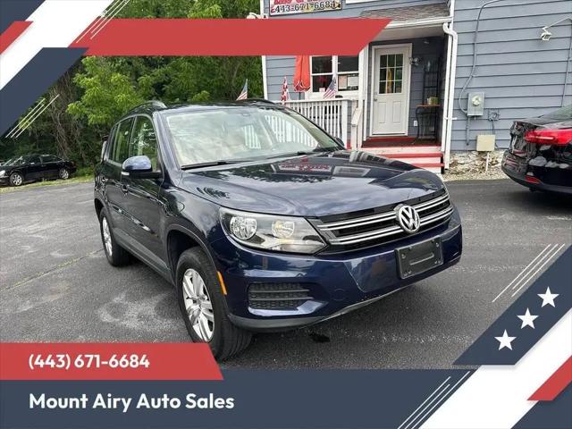 2016 Volkswagen Tiguan S for sale in Mount Airy, MD