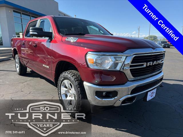2021 Ram 1500 Big Horn Crew Cab 4x4 5'7" Box for sale in Montrose, CO