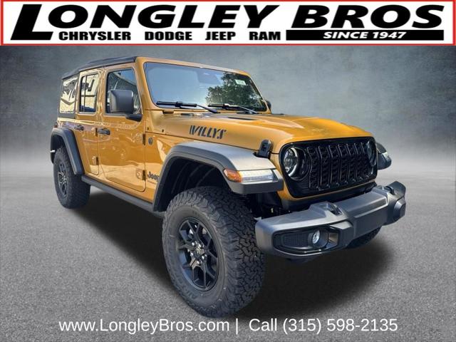 2026 Jeep Wrangler 4-Door Willys 4x4 for sale in Fulton, NY