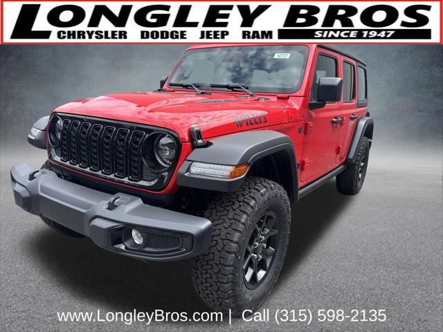 2026 Jeep Wrangler 4-Door Willys 4x4 for sale in Fulton, NY