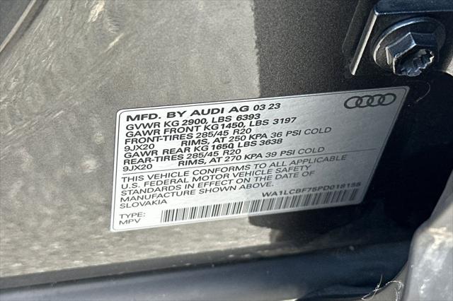 2023 Audi Q7 Premium Plus 45 TFSI quattro Tiptronic