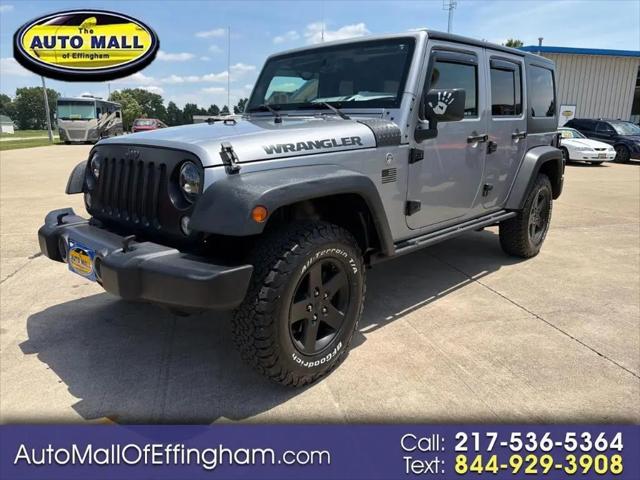 2016 Jeep Wrangler Unlimited Black Bear for sale in Effingham, IL