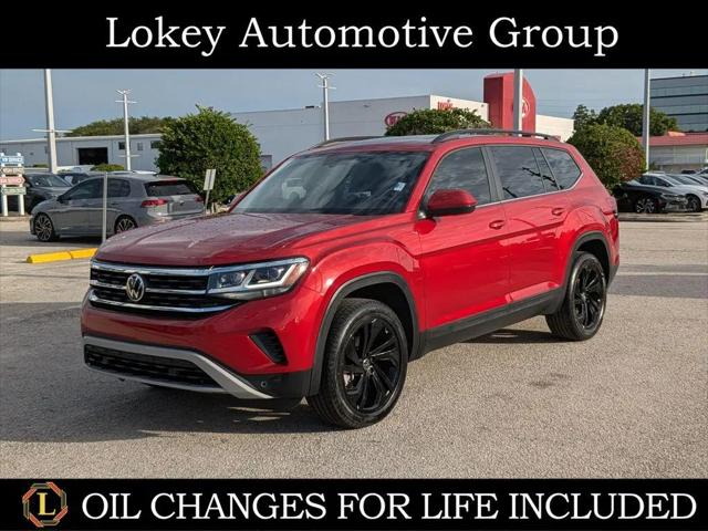 2022 Volkswagen Atlas 3.6L V6 SE w/Technology for sale in Clearwater, FL