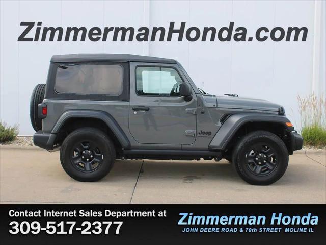2023 Jeep Wrangler 2-Door Sport 4x4 for sale in Moline, IL