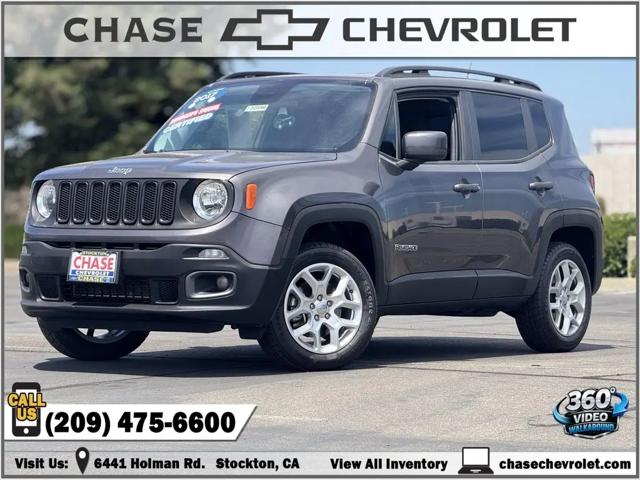 2017 Jeep Renegade Latitude for sale in Stockton, CA