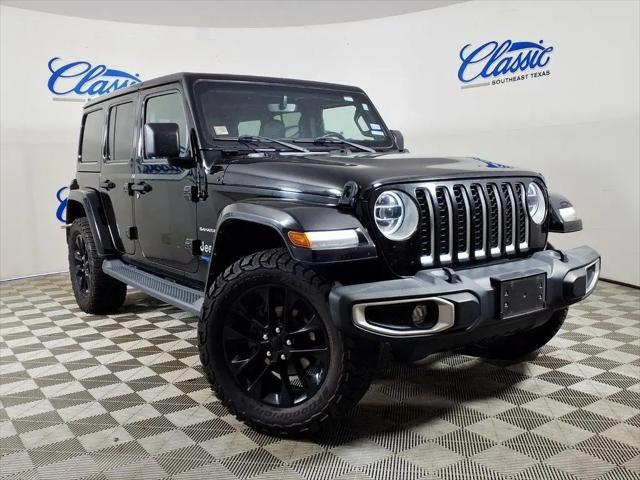 2021 Jeep Wrangler 4xe Unlimited Sahara 4x4 for sale in Beaumont, TX
