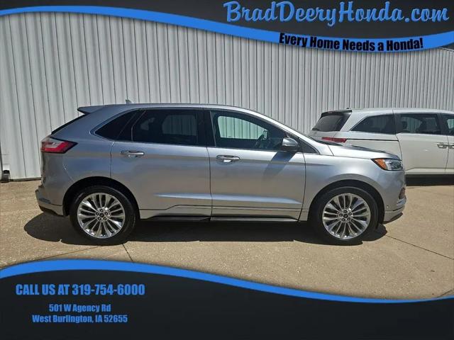 2020 Ford Edge Titanium for sale in West Burlington, IA