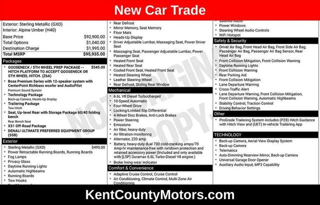 2024 GMC Sierra 2500HD 4WD Crew Cab Standard Bed Denali Ultimate for sale in Dover, DE