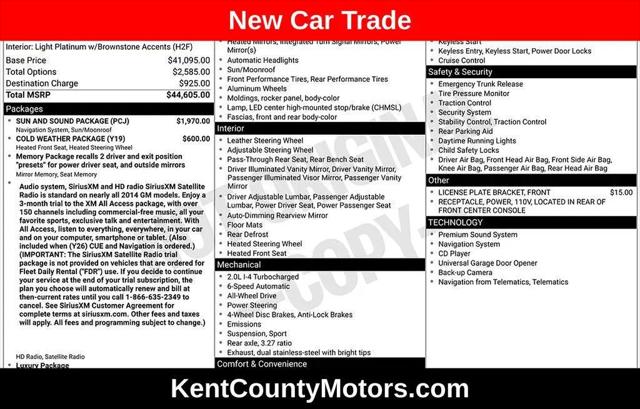 2014 Cadillac ATS Luxury for sale in Dover, DE