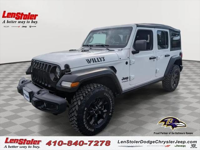 2022 Jeep Wrangler Unlimited Willys 4x4 for sale in Westminster, MD