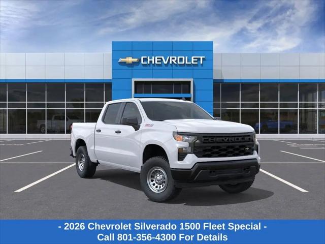 2026 Chevrolet Silverado 1500 4WD Crew Cab Short Bed WT for sale in Provo, UT