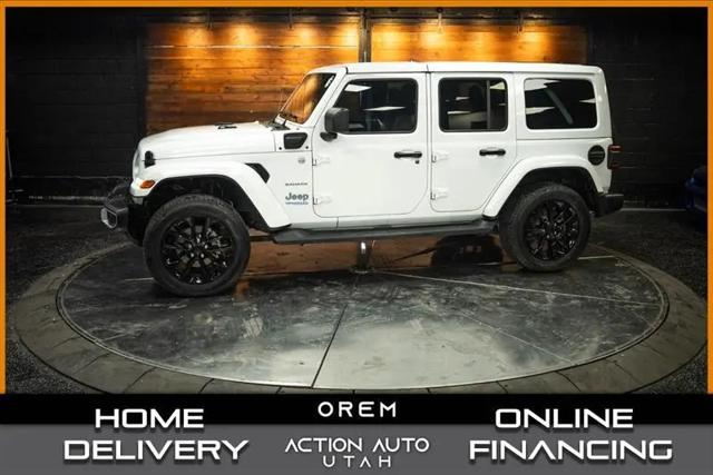 2021 Jeep Wrangler 4xe Unlimited Sahara 4x4 for sale in Lehi, UT