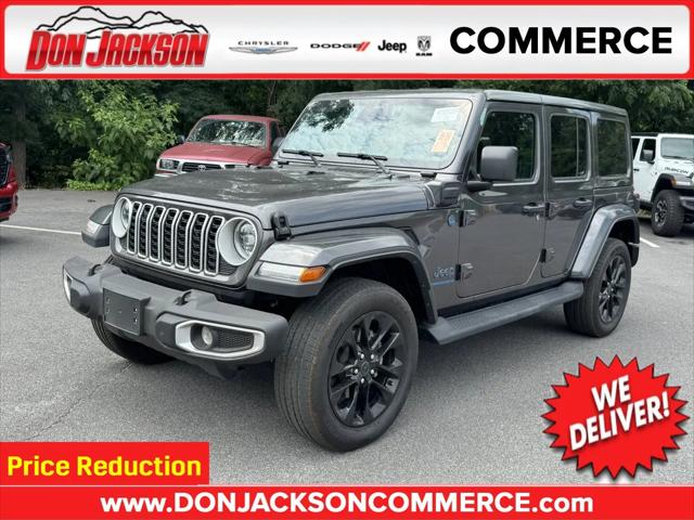 2025 Jeep Wrangler 4xe Sahara 4xe for sale in Commerce, GA