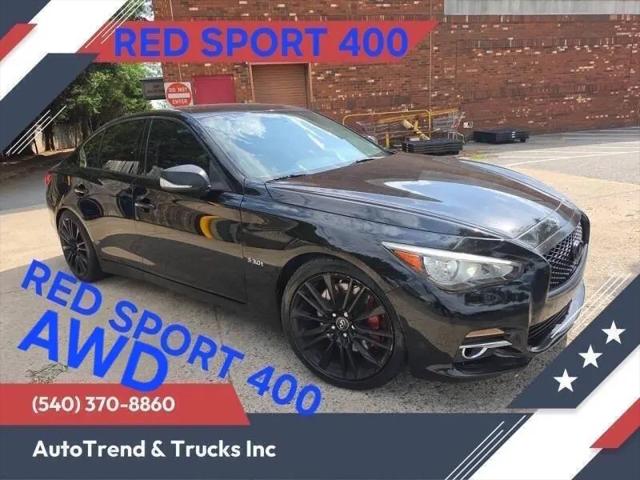 2016 INFINITI Q50 3.0t Red Sport 400 for sale in Fredricksburg, VA