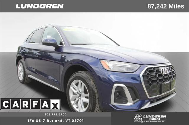 2022 Audi Q5 Premium 45 TFSI S line quattro S tronic for sale in Rutland, VT