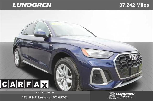 2022 Audi Q5 Premium 45 TFSI S line quattro S tronic for sale in Rutland, VT