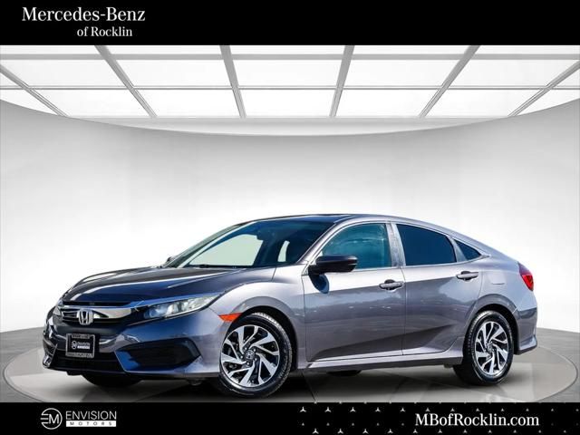 2018 Honda Civic EX for sale in Rocklin, CA