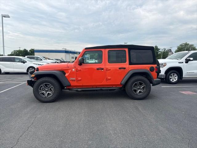 2018 Jeep Wrangler Unlimited Sport S 4x4 2018 Jeep Wrangler Unlimited Sport S 4x4