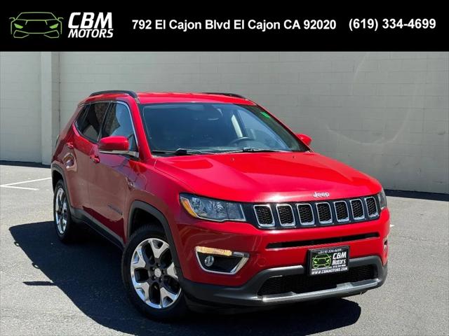 2019 Jeep Compass Limited FWD for sale in El Cajon, CA