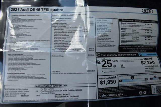 2021 Audi Q5 Premium Plus