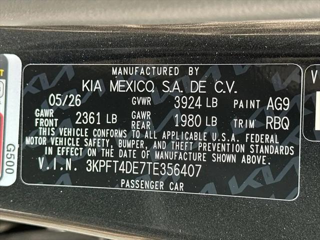 2026 Kia K4 LXS