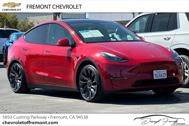 2023 Tesla Model Y Performance Dual Motor All-Wheel Drive for sale in Fremont, CA
