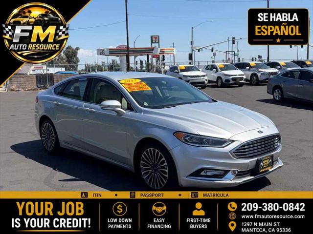 2017 Ford Fusion Titanium for sale in Manteca, CA