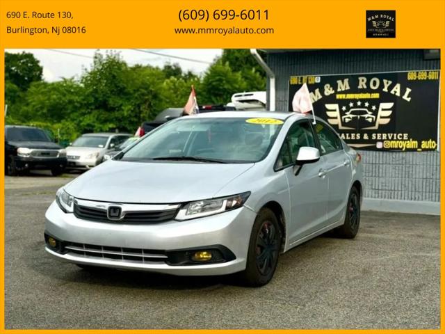 2012 Honda Civic LX for sale in Burlington, NJ