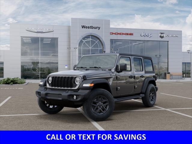 2026 Jeep Wrangler 4-Door Sport S 4x4 for sale in Hicksville, NY