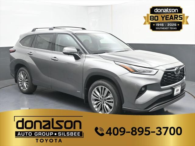 2026 Toyota Highlander Hybrid Platinum for sale in Silsbee, TX