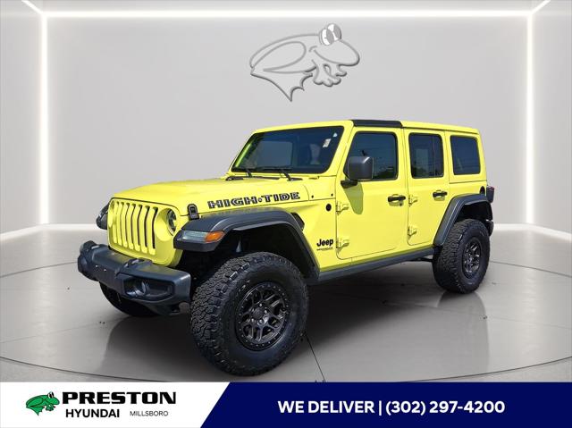 2022 Jeep Wrangler Unlimited High Tide 4x4 2022 Jeep Wrangler Unlimited High Tide 4x4