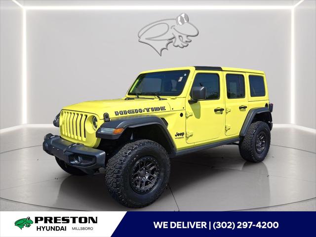 2022 Jeep Wrangler Unlimited High Tide 4x4 2022 Jeep Wrangler Unlimited High Tide 4x4