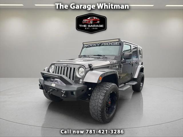 2017 Jeep Wrangler Unlimited Sahara for sale in Brockton, MA