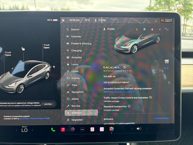 2020 Tesla Model 3 Standard Range Plus Rear-Wheel Drive
