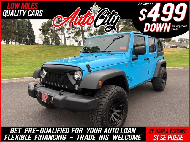 2018 Jeep Wrangler JK Unlimited Sport 4x4 for sale in Yakima, WA