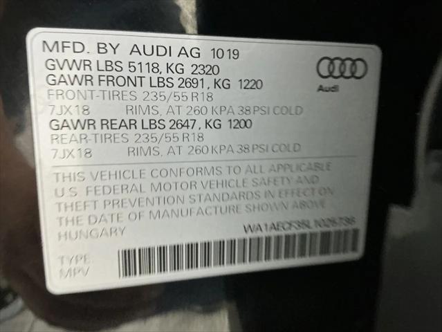 2020 Audi Q3 Premium 45 TFSI quattro Tiptronic
