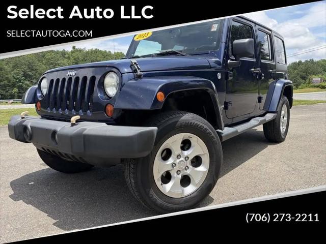 2013 Jeep Wrangler Unlimited Sahara for sale in Ellijay, GA