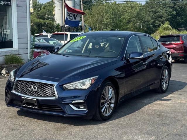 2022 INFINITI Q50 LUXE AWD for sale in Shrewsbury, MA