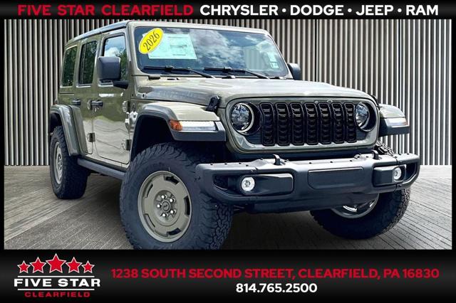 2026 Jeep Wrangler WRANGLER 4-DOOR WILLYS 41 2026 Jeep Wrangler WRANGLER 4-DOOR WILLYS 41