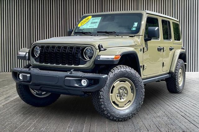 2026 Jeep Wrangler WRANGLER 4-DOOR WILLYS 41 2026 Jeep Wrangler WRANGLER 4-DOOR WILLYS 41